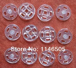 50set/lot Dia 10mm Round Snap Buttons Sewing button Garment Accessories Scrapbooking Nylon Buttons