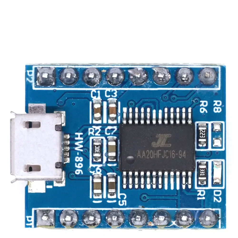 JQ6500 16Mbit MP3 Sound Board   Multi Channel USB/UART Voice Module with 3.2-5V Input  20mA