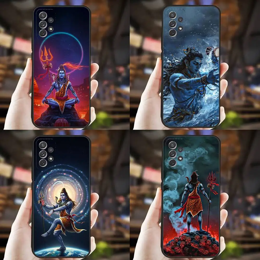 

Lord Shiva Mahadev Of India Phone Case For Samsung S25,S24,S21,S22,S23,S30,Ultra,S20,Plus,Fe,Lite,Note,10,9,5G Black Cover