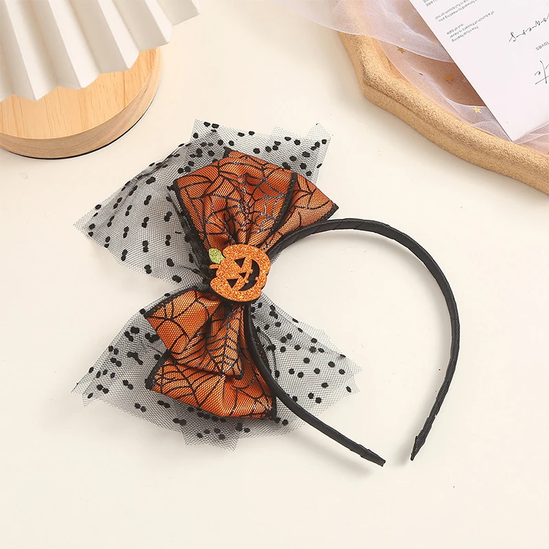 Halloween Headbands For Children And Adults Party Dance Headbands And Hair Accessories Bat Pumpkin Skull Spider Witch Headbands