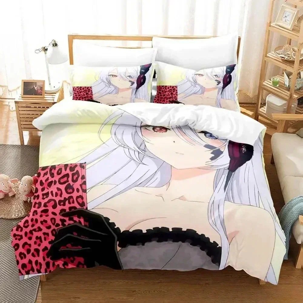 

New Marin Kitagawa Bedding Set Printed With Pillowcase Bed Duvet Cover Soft Queen King Size Bedclothes Home Adult Kid Bedroom