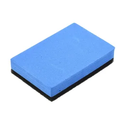 5PCS Car Ceramic Coating Sponge Applicator Glass Wax Coat Applicator Pads Sponges Automobile Blue Square Sponge And Cloth