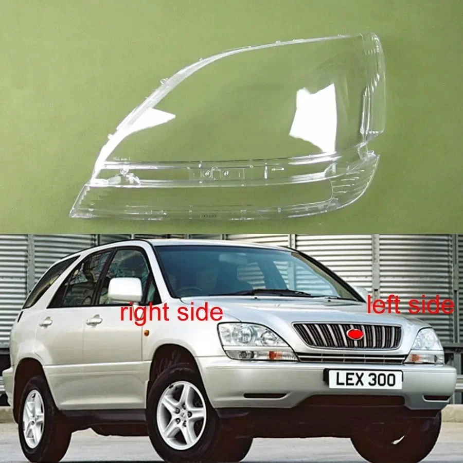 

For Lexus RX300 1998 1999 2000 2001 2002 Headlamp Lamp Shell Headlight Cover Transparent Mask Plexiglass Replace Original Lens