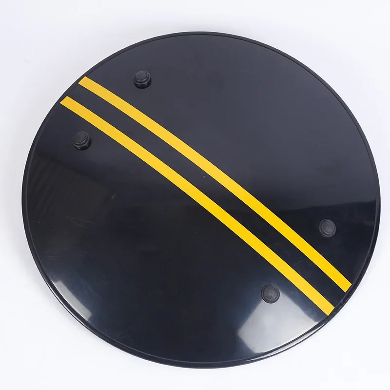 530*530MM PC Black Round Shield Black Green PC Vandal Shield Shield Security Equipment Handheld Security Equipment