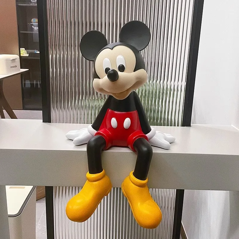 

Hot Cartoon Sitting Posture Mickey Decoration Entrance Foyer Wall Cabinet Living Room Wine Cabinet Tv Cabinet Desktop Trend Toy