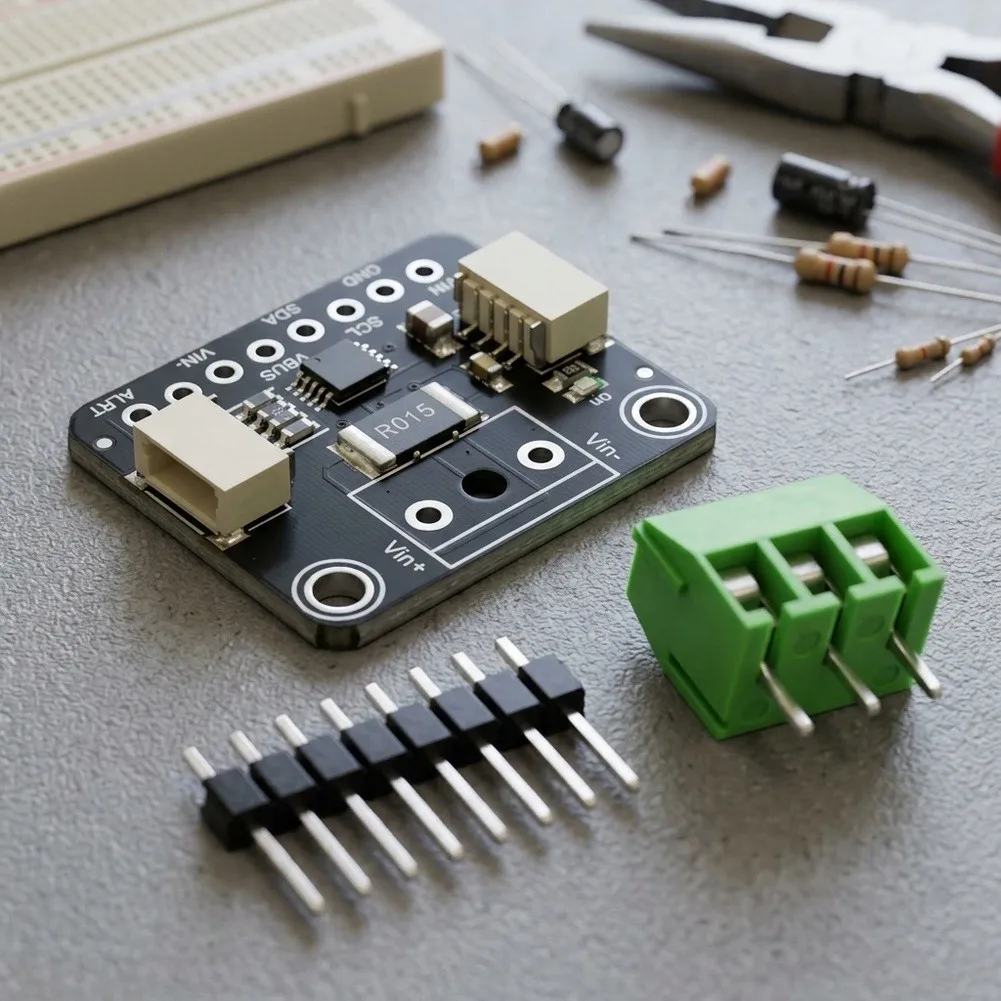For Precise Circuit Analysis Green 20Bit Voltage Module Energy Efficient Monitoring Device Tools 20-bit Resolution Accuracy