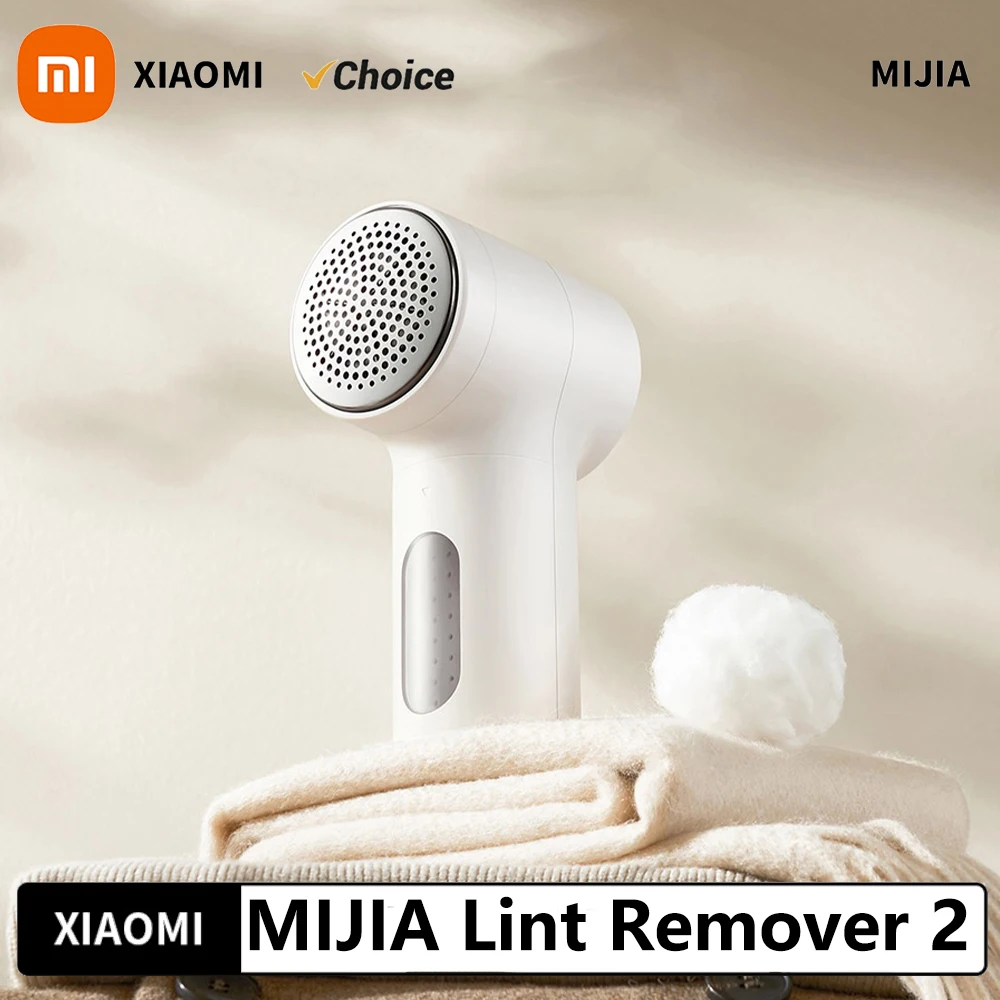 الأصلي 2025 جديد XIAOMI MIJIA مزيل الوبر 2 القماش القابل لإعادة الشحن ماكينة حلاقة للأقمشة زغب بيليه إزالة آلة للملابس سترة CN