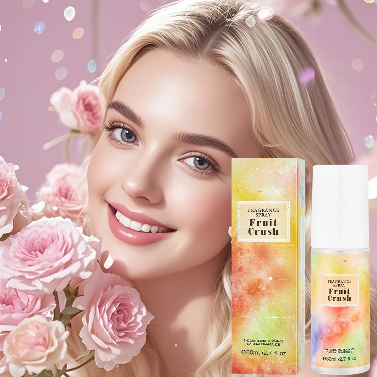

Best-selling colorful starry night low-allergen alcohol-free perfume, suitable for young people's fragrance Sweet fragrance