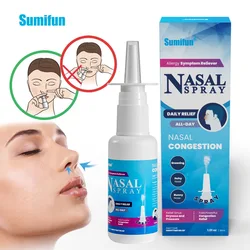 Nasal Spray 30ml Nasal Spray Decongestant Moisturizing Spray Pure Sea Water For Dry Nose Stuffy Nose Relief Nasal для носа