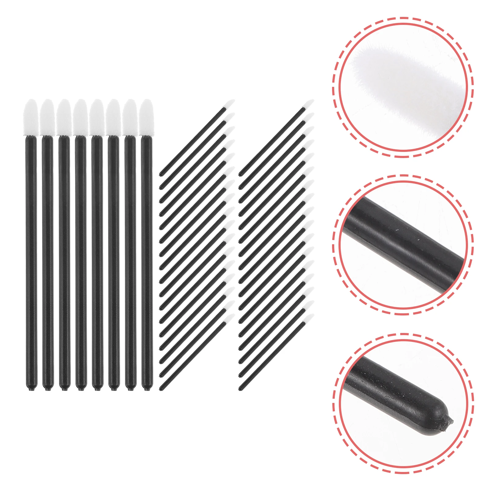 

50 Pcs Lipstick Applicator Brush For Makeup Lip Mask Brush Tool Kits Travel Size Cosmetics Makeup Use