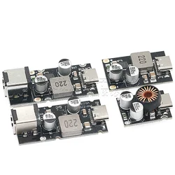 QC4.0 QC3.0 Type-C USB PD65W Fast Charging Adapter Module DC8-32V 3.25A 65W Step Down Module For Huawei SCP/FCP Apple PD
