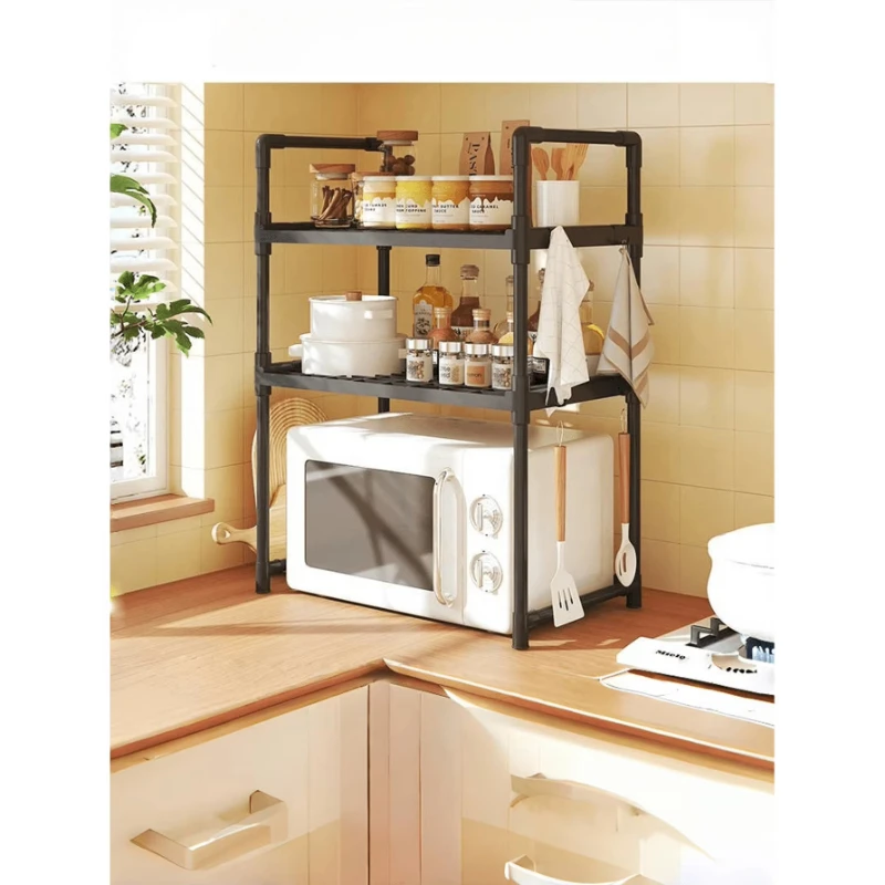

Standing multifunctional kitchen shelves, ideal for organizing small spaces