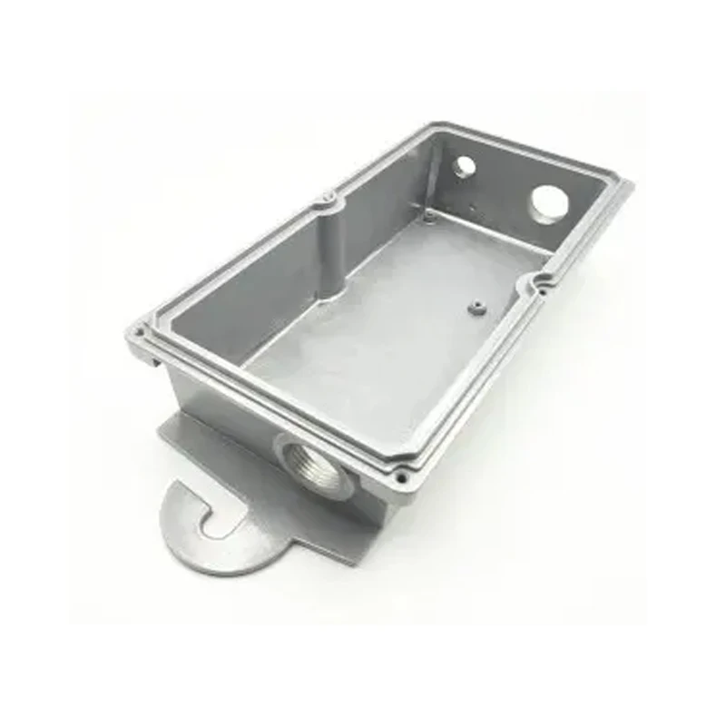 Custom Aluminum Alloy Rectangular Electronic Control Box CNC Machined Shielding Cavity Case for Precision Engineering