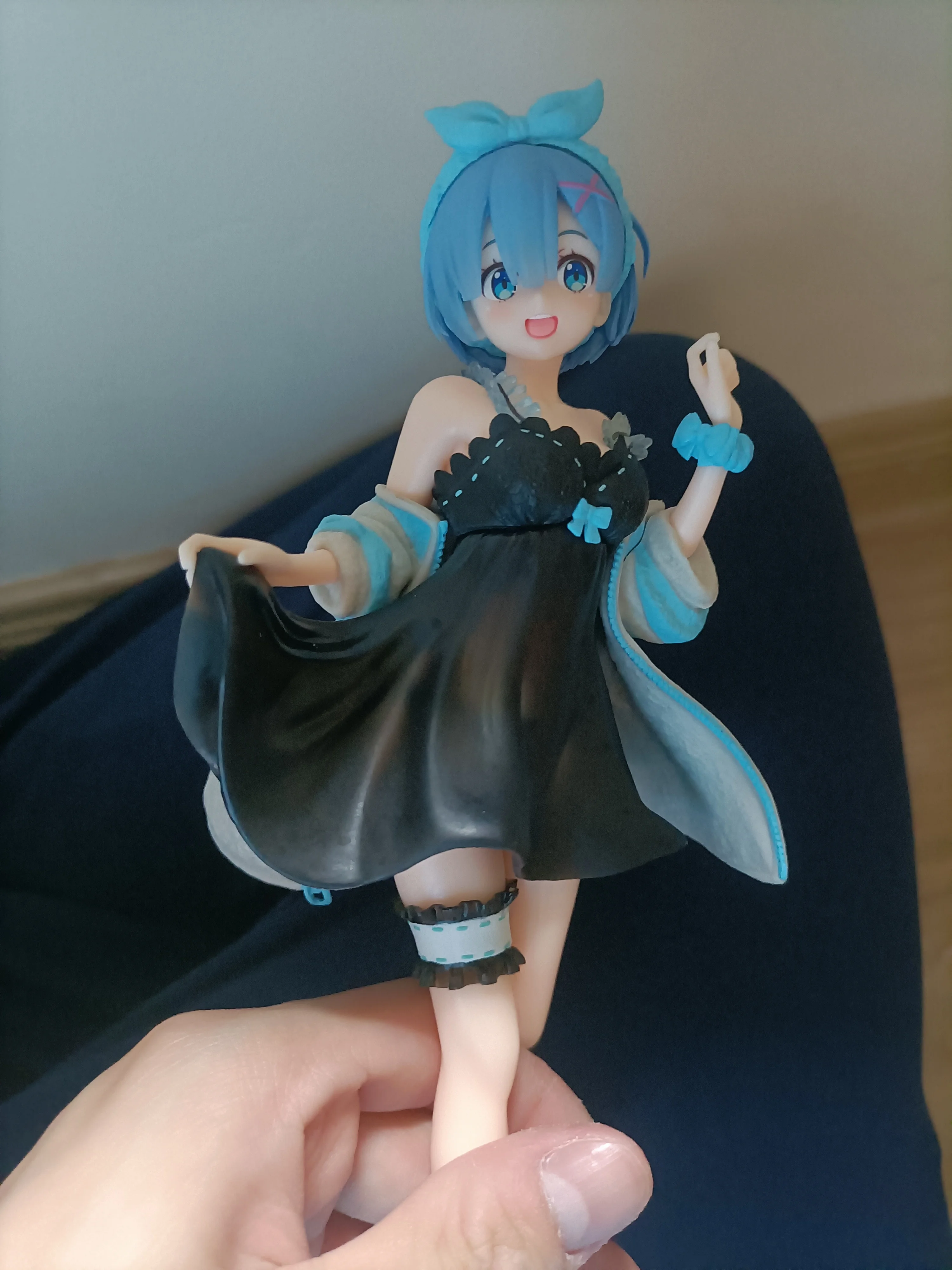 Auf LagerRe:Life In A Different World From Zero Original Room Wear Rem Prize Anime Figur Spielzeug Re:Zero Pyjamas Girl Modell