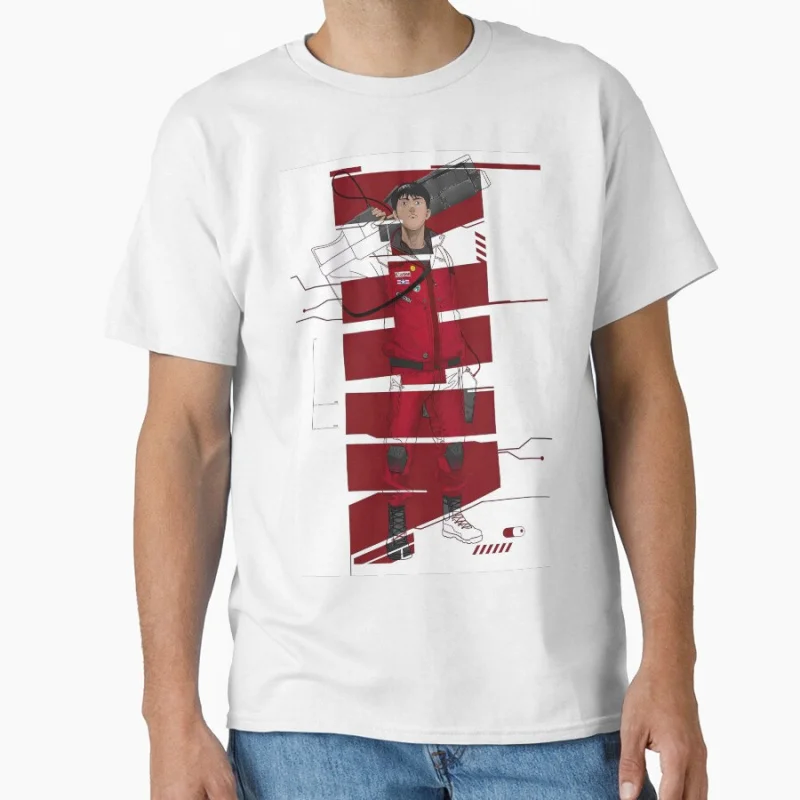 

Neo-Tokyo Rebels Explosion Akira 80s Cyberpunk Anime T shirt Large size Tops Manga Graphic Print Y2k Clothes Cartoon Tee