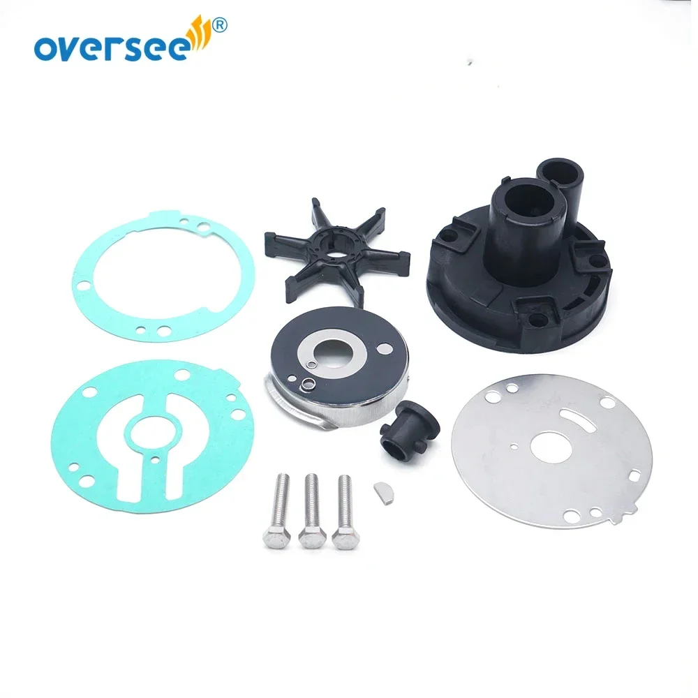 Water Pump Repair Kit 689-W0078 For Yamaha Outboard Motor 2T 25HP 30HP 2 Cylinder 689-W0078-A6; 689-W0078-04; 18-3427