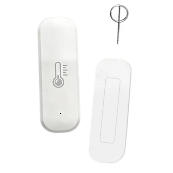 Multi-Functional Graffiti Smart Zigbee Temperature Humidity Sensor Portable House Smart Linkage Sensor Durable Easy To Use