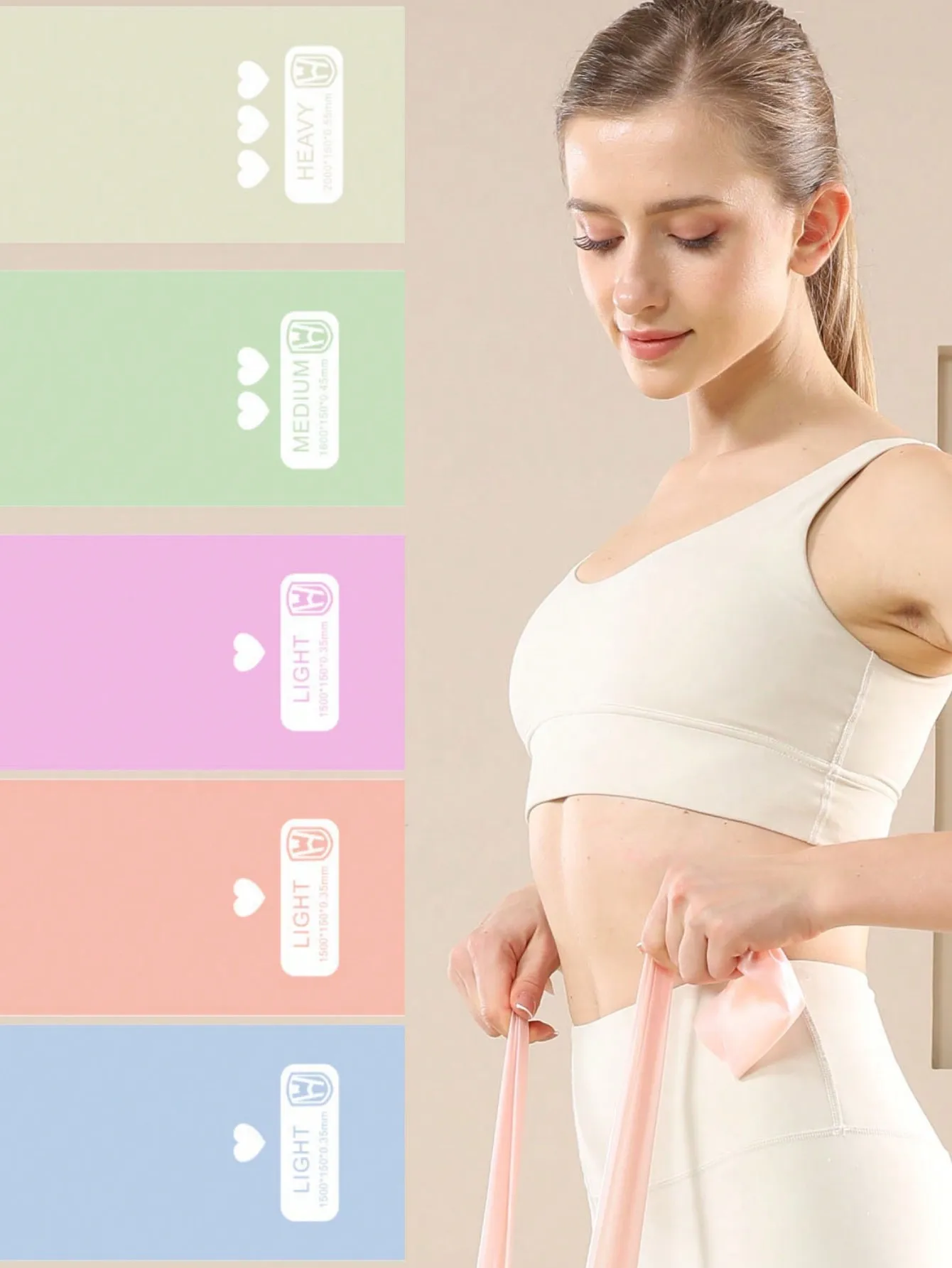 Yoga Rally Home Stretching Resistance Strap for Beginners Ladies Body Fitness Latin Dance Stretch Strap