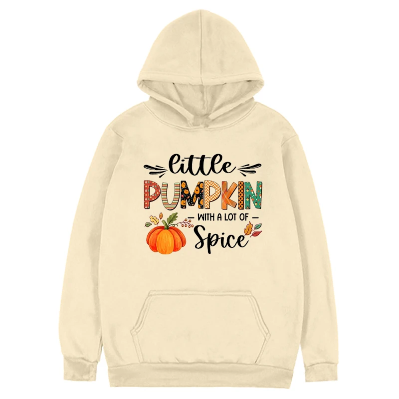 Pumpkin Sweatshirt Thanksgiving Winter Clothes Women Fall Pumpkin Sweatshirts Streetwear Women Aesthetic Hoodies m