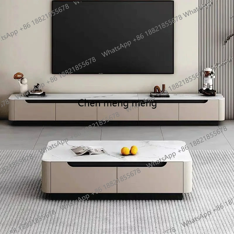 

Vertical Base TV Stand Drawers Extended Black Modern TV Stand Minimalist Designer Meuble Television Salon Living Room Furniture