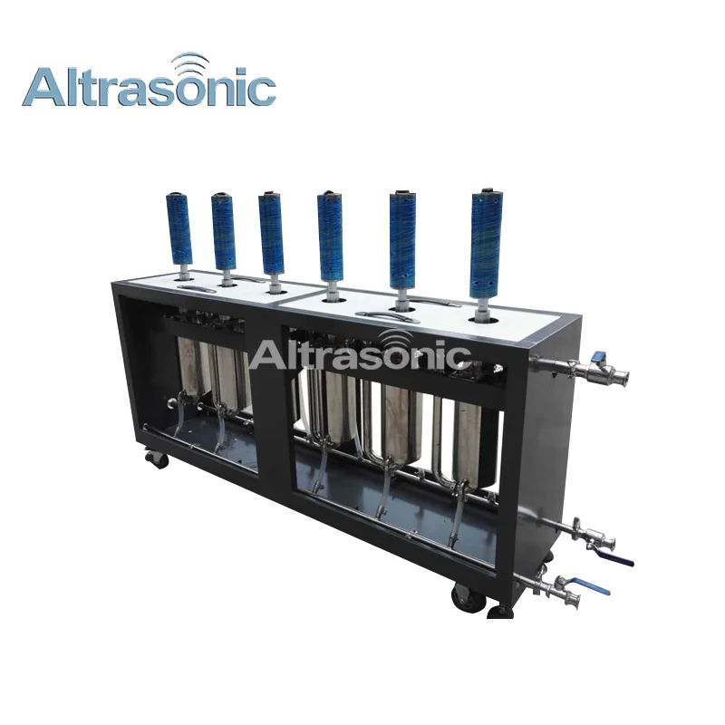 High quality Industrial Mixing Equipment 20K 3000W Ultrasonic Homogenizer 215x310x720mm Make Graphene