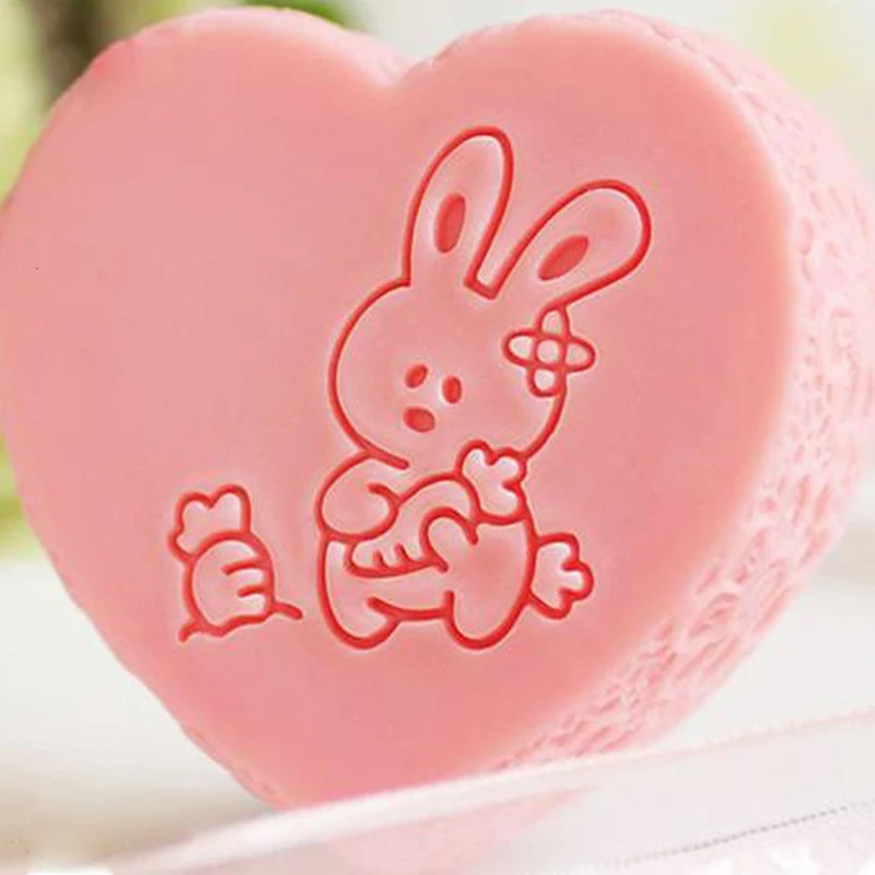 Lovely Animal Pattern Soap Stamp, Acrylic Custom Logo, Clear Sealing Seal for Handmade DIY Soap Making, Supplies Kits, Tools
