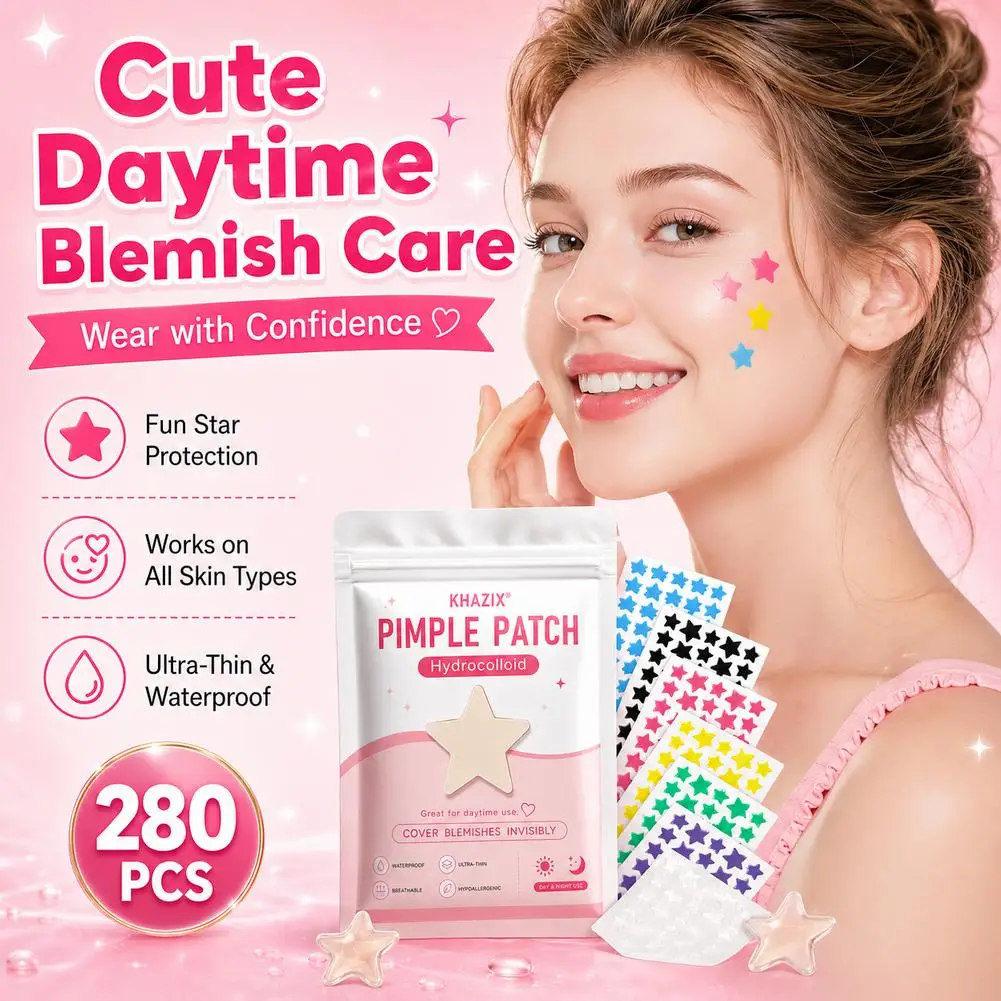280Pcs/Box Of Acne Patches, Non Irritating Acne Stickers, High-Quality Salicylic Acid And Tea Tree Oil Acne Patches Wholesales