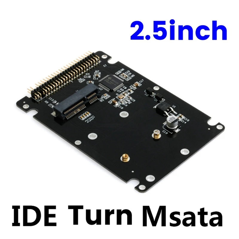 MSATA To PATA Converter Adapter Card IDE Parallel Port ATA Hard Disk Transfer Card With Case image 3
