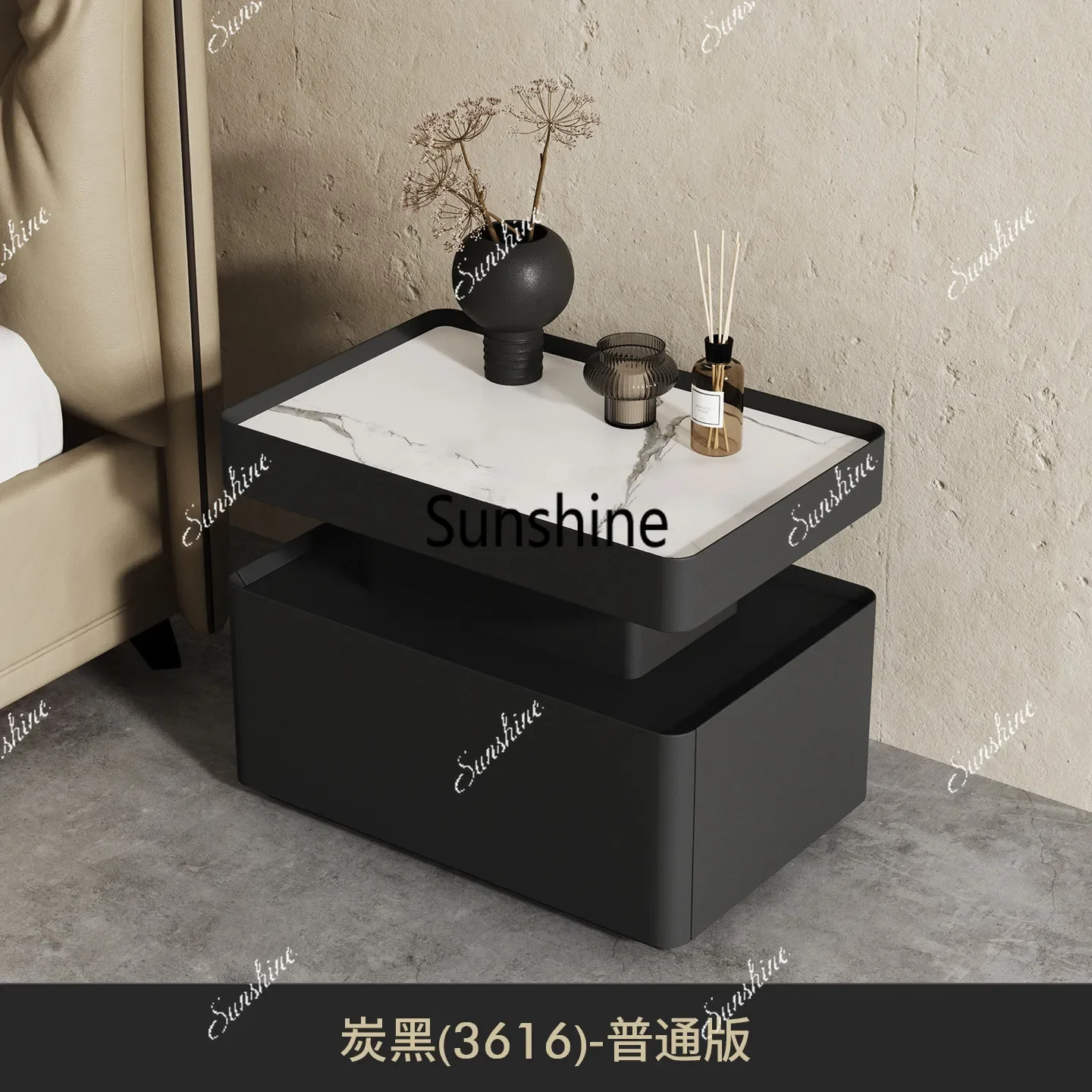 YSmart bedside table, light luxury, high-end master bedroom, modern simplicity, minimalist bedroom