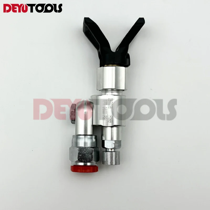 Imagem -03 - Cleanshot Válvula Definida com Ponta Shut-off Valor Airless Spray Adaptador Comum para Wagner Graco Titan Pistola de Pulverização