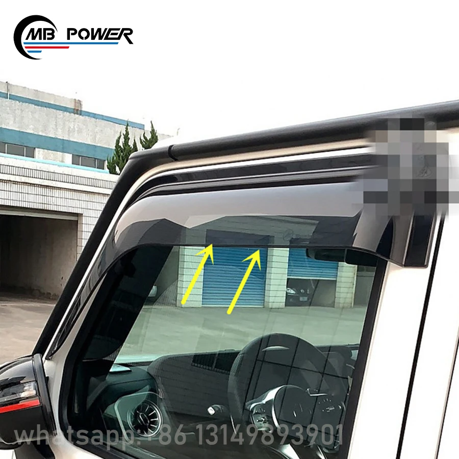 

2020 New Style G Class W463A W464 G63 G500 G350 G400 Windows Visor Windows Visor Rain Baffle Vent Visor