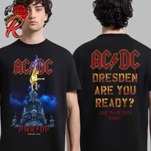 Fashion Classic Rock Band ACDC Street Trend Designer Print Pattern Pure Cotton High Quality Unisex Harajuku Leisure Sports