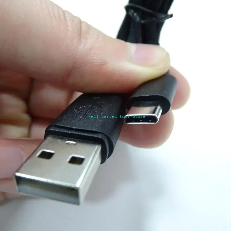 G88A Mouse Charging Cable DIY PVC NYLON USB Type C Mouse Cable Line Line Wire