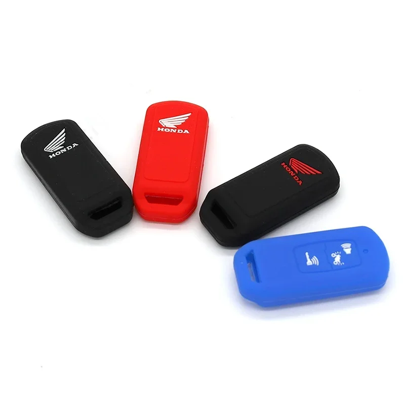Silicone Motor Key Cover Case For HONDA pcx125 PCX160 SH350 SH300 VISION NS110R XADV750 Motorcycle Key Case Keyless 2021 2022