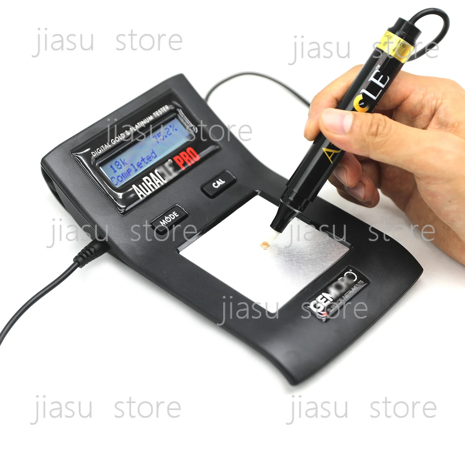 8-24K Gold Tester Machine New Condition Jewelry Tool Equipment for Gold & Platinum Density Testing Made of Metal & Rubber view 3