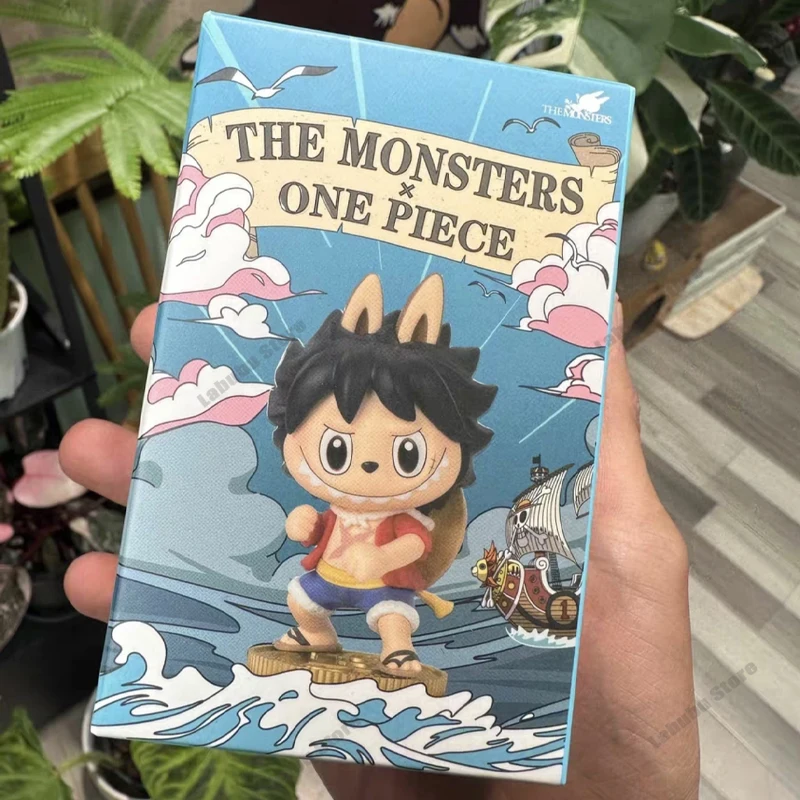 

Original Kawaii The Monster Labubu & One Piece Series Blind Box Toy Fashion Surprise GuessBAG Gift Desktop Figure Cute Girl Gift