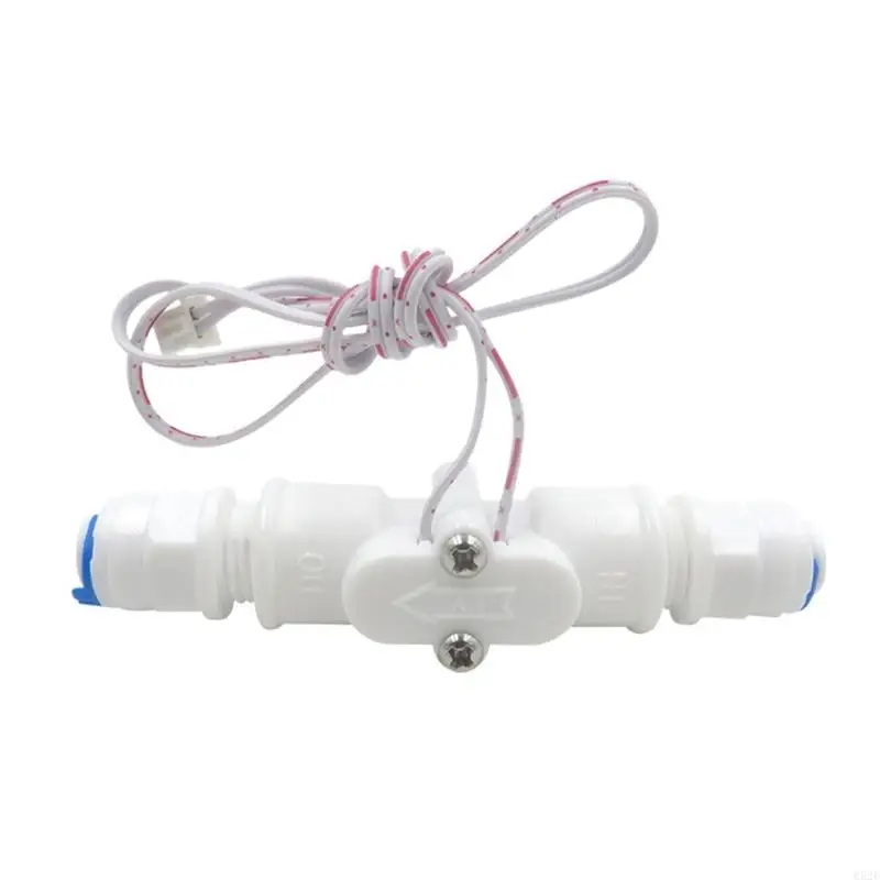 

652F 1/4inch Quick Connection Water Sensors Switches Effect Flowmeter Fluid Meter Counter 0.3-6L/min