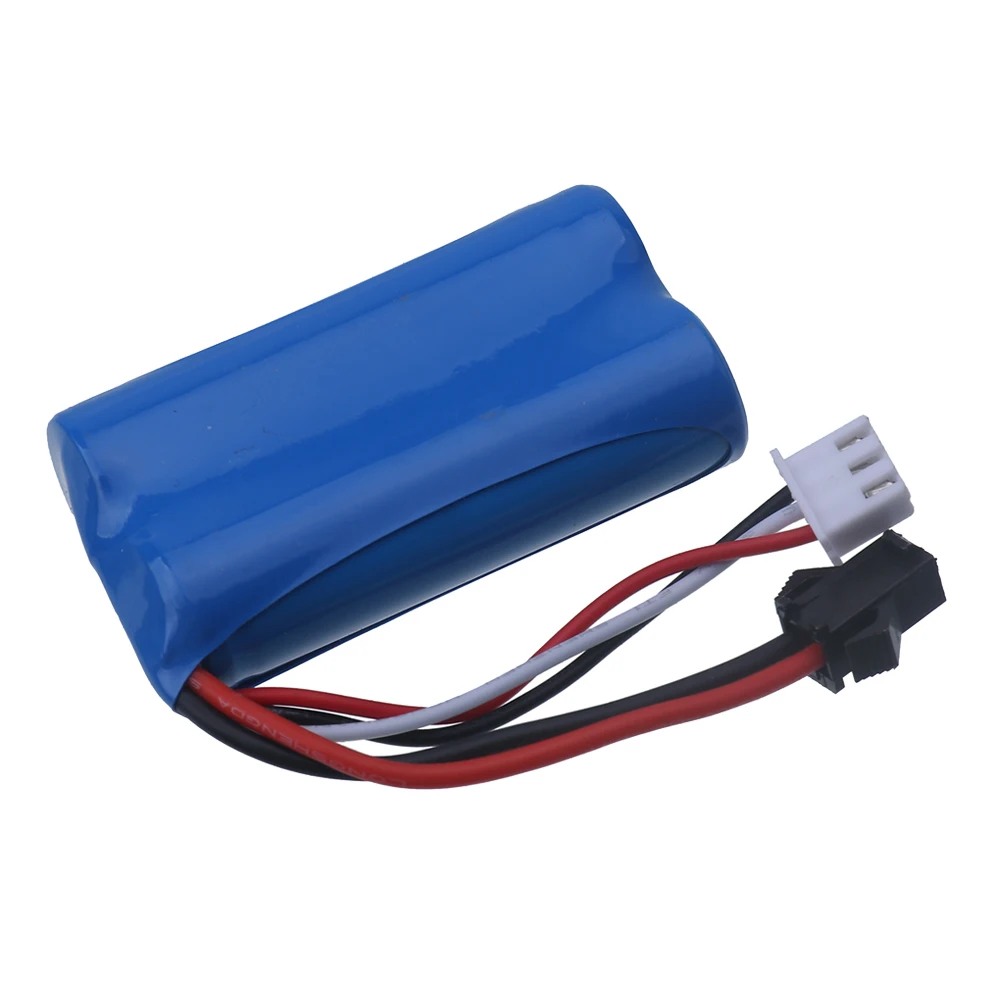 7.4V 1200mAh Battery with charger 14500 2S Lipo Battery For RC Toys off-road vehicle helicopter Boats Water Bullet gun Battery