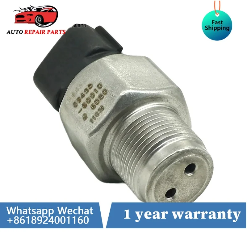 D4D  499000-6081 Sensor 89458-60010 99000-6080 Fuel Pressure  Suit For Toyota Corolla Hilux RAV4 Verso 2.0
