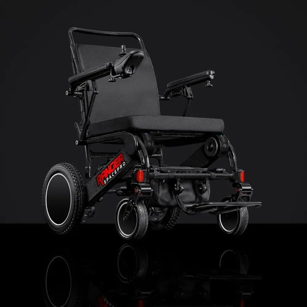 

Carbon Fiber SpacePro XL Foldable Electric Wheelchair - Lightweight, Next-Gen, XL Seat