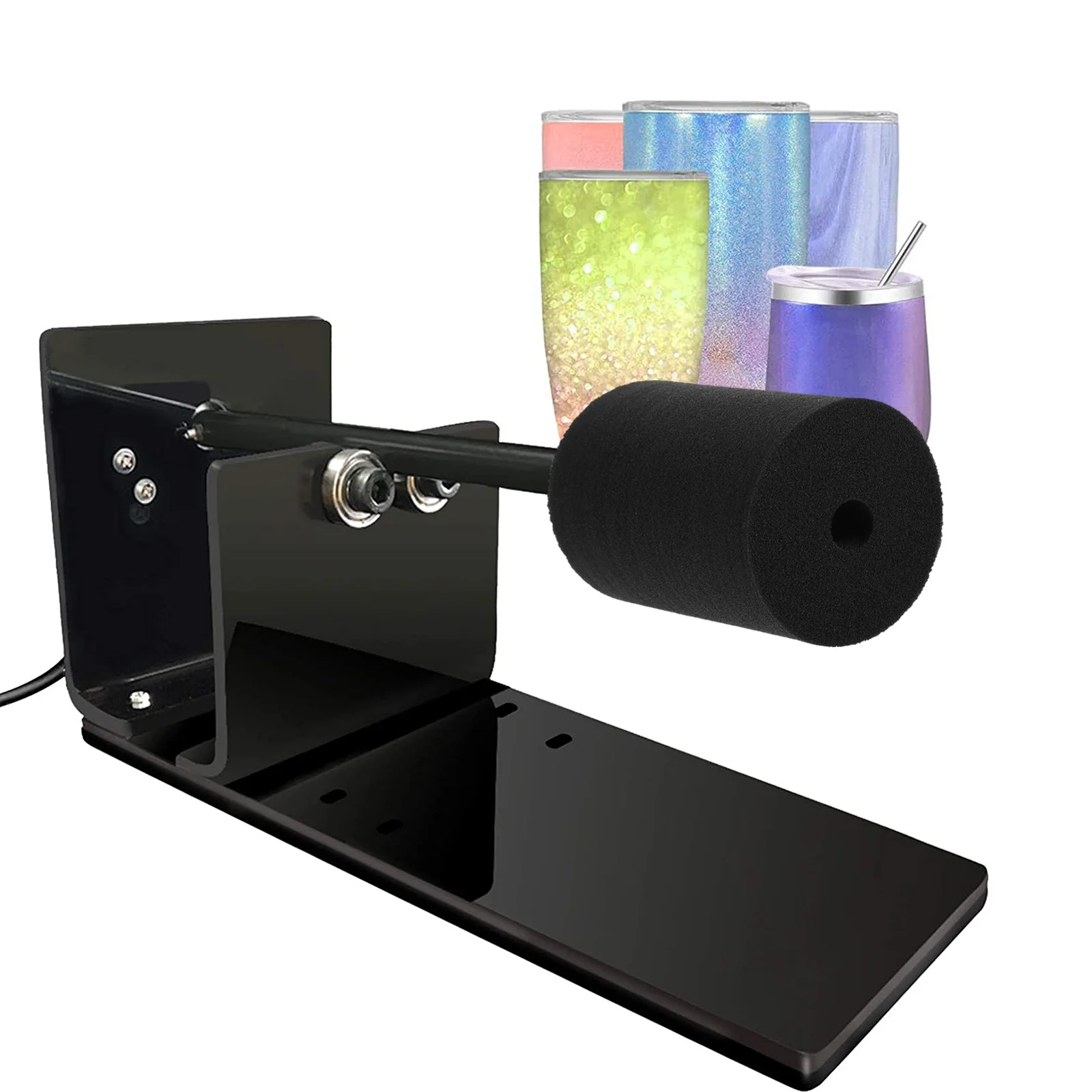 

4Pcs Cylinder Sponge Cup Turner Foams Insert Flexible DIY Crafting Cups Tumbler Craft Holding Foam Accessories