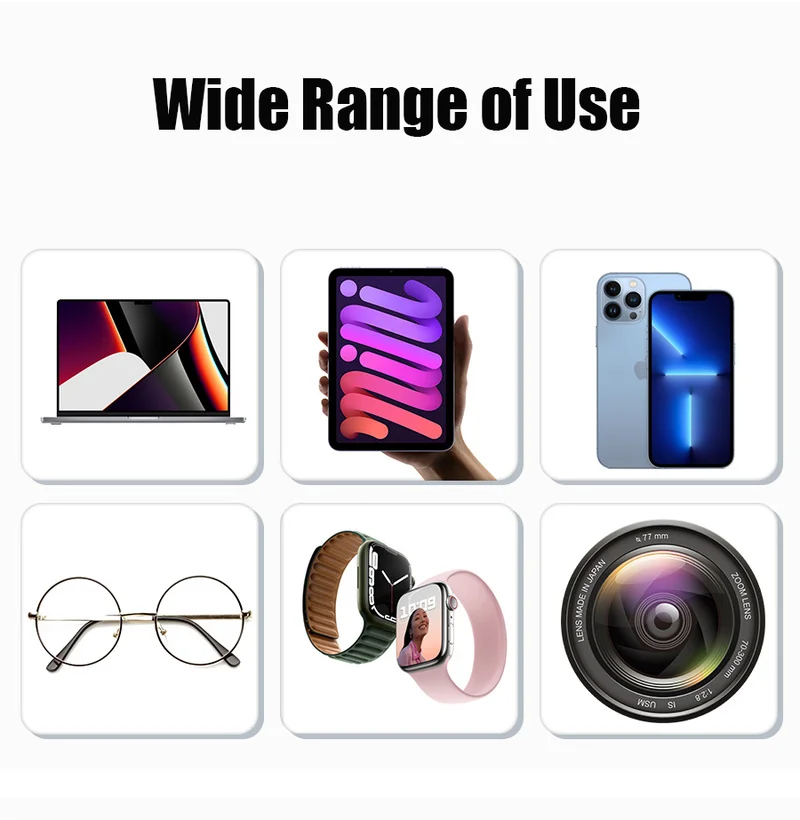 Screen Polishing Cloth for Apple IPhone 13 12Pro IPad PC Macbook Camera Lens Universal Soft Microfiber Cleaning Wipe Cloth