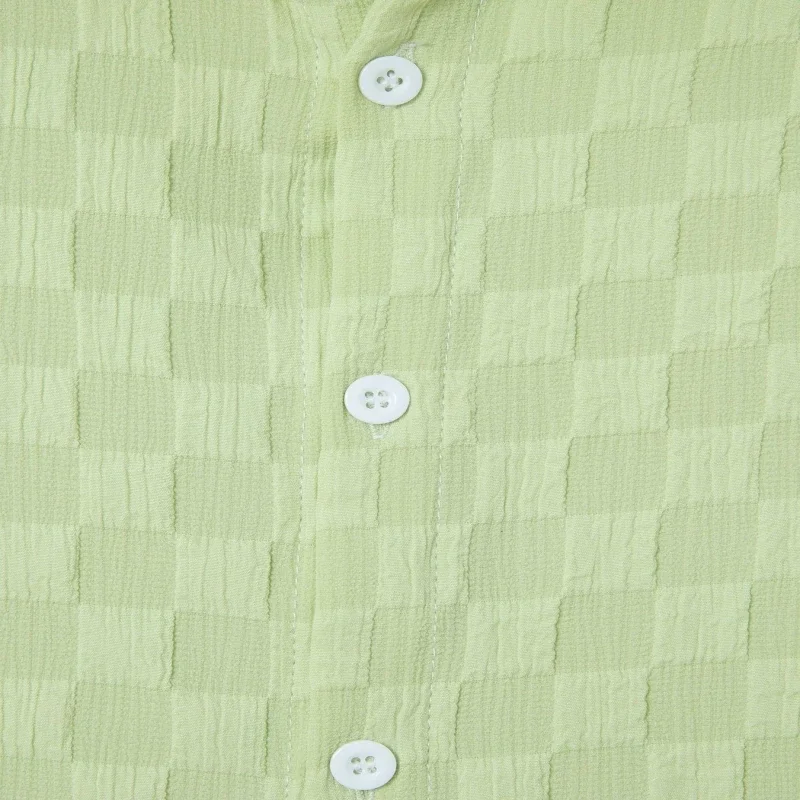 Camisa de manga corta bordada para hombre, Polo informal de lujo de alta calidad, a la moda, novedad de verano