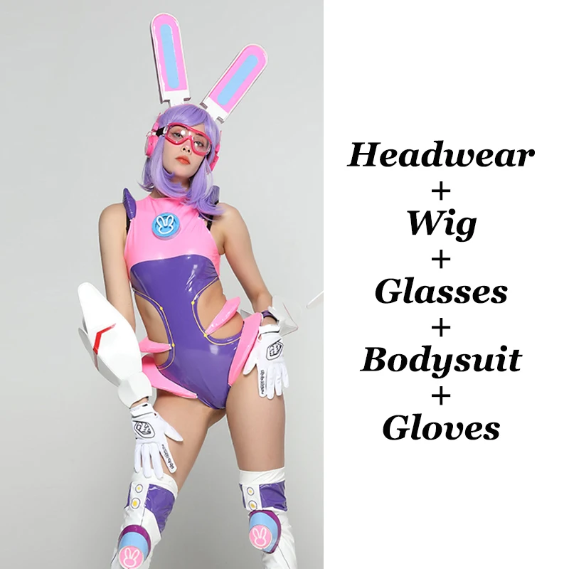 Body ahuecado Sexy, traje de conejo, club nocturno, Bar, bailarina, disfraz de escenario, ropa de baile de Jazz, conjunto de ropa Rave, nuevo