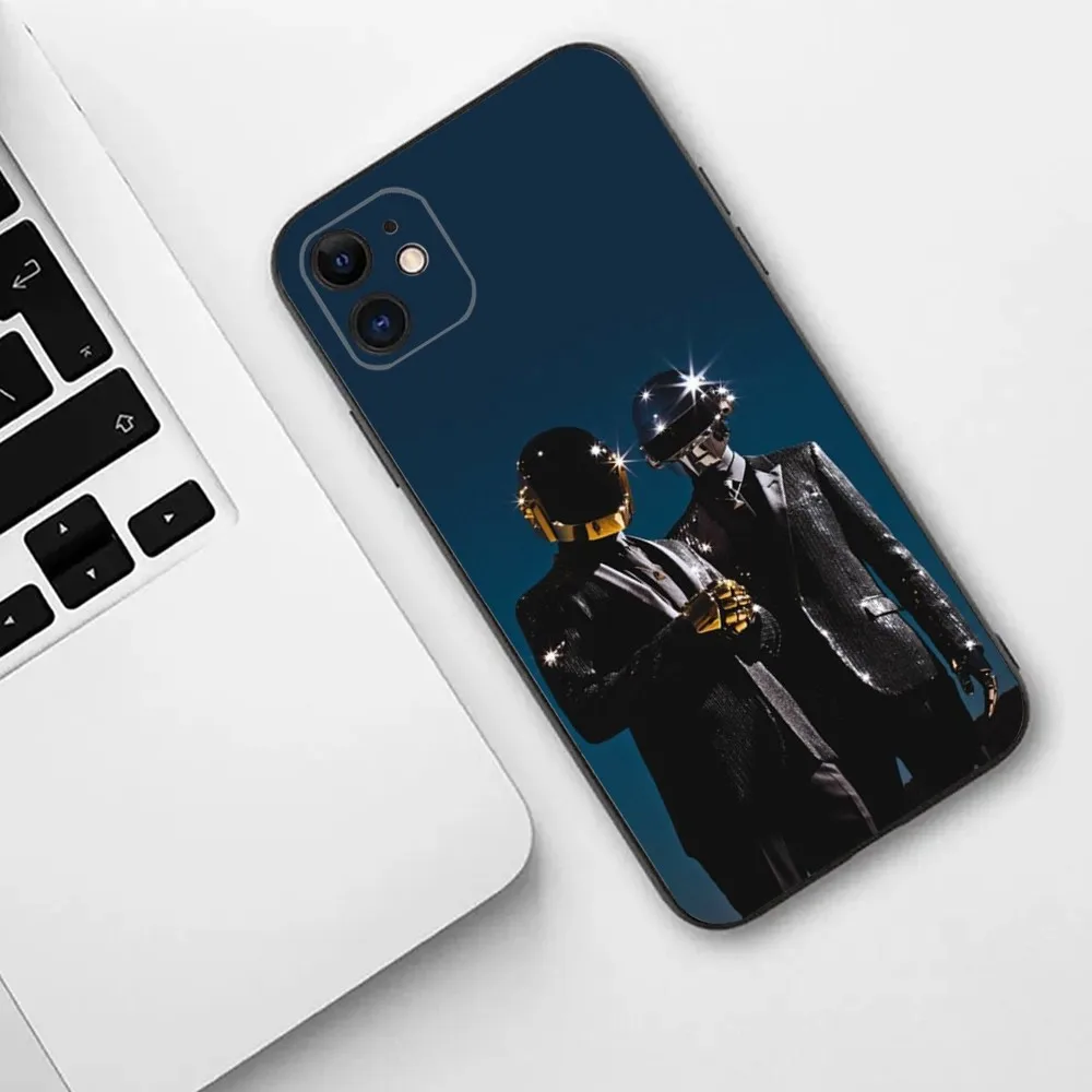 D-Daft Get Lucky Punk  Phone Case For iPhone 15,14,13,12,11,Plus,Pro Max,XS,X,XR,SE,Mini,8,7 Soft Silicone Cover