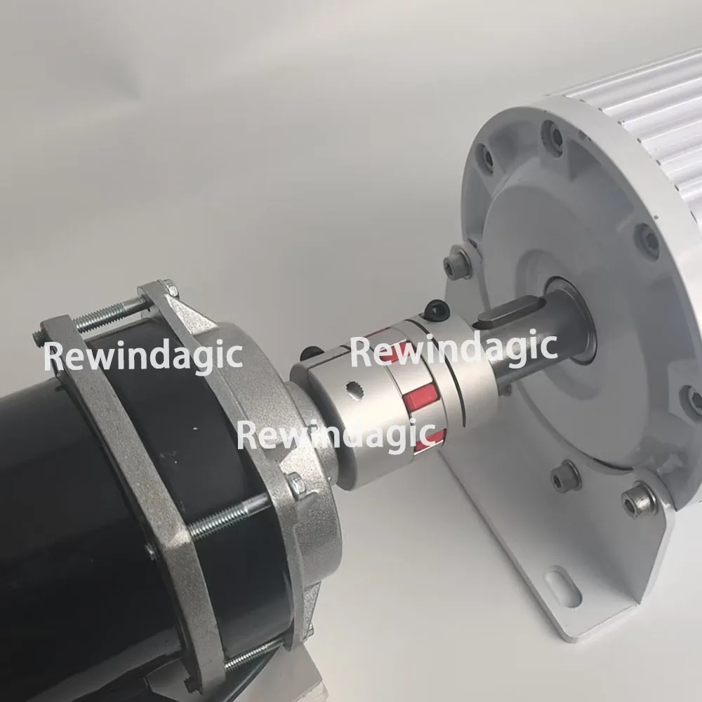 20KW Permanent Magnet Generator 220V 230V 380V Dynamo 20000W Alternator Quiet Generator With DC Driving Motor Complete Set