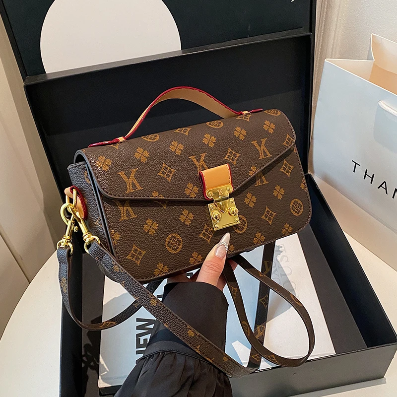 

Empire Luxury Handbag For Women Designer Leather Crossbody Bag Vintage Unique Large Capacity Vast Commuter Diaper Bag