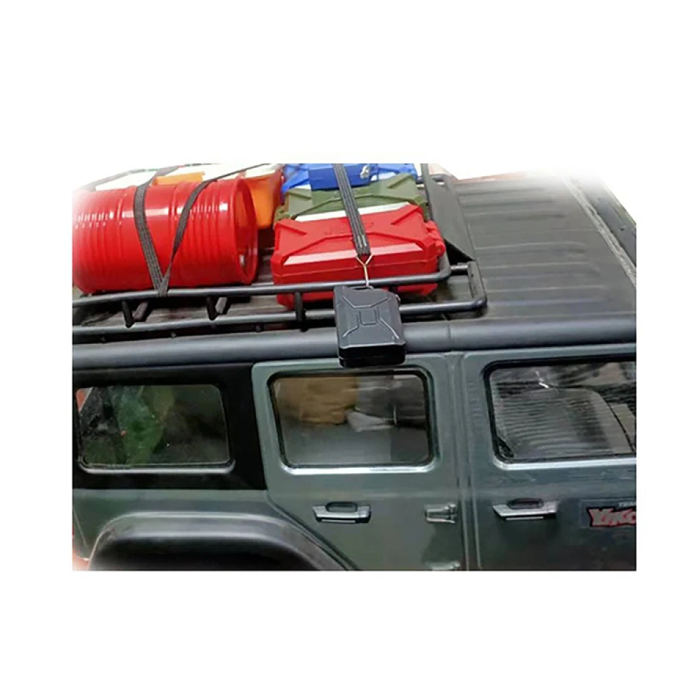 Für SCX10 / TRX4 Gepäck Farbe Seil Dach Rack Simulation Binden Riemen RC Auto Zubehör