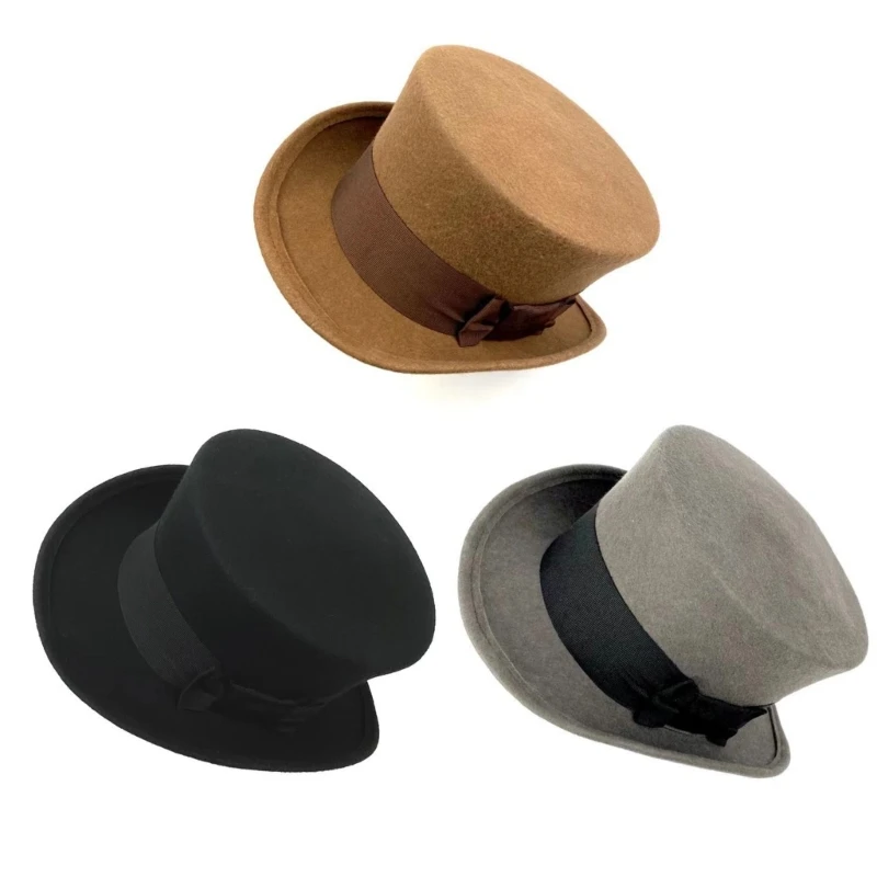 

Gentleman Stylish Hat Teen Hat Minimalists Hat Beach Portable Hat Artistic Youth