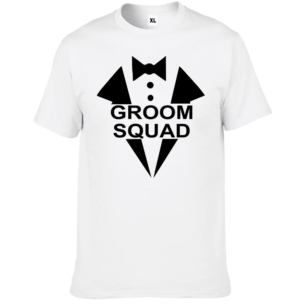 Wedding Party Groom Squad Tshirt Men Team GroomNK015